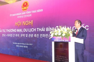 Hội nghị Xúc tiến đầu tư Thái Bình - Hàn Quốc: Mở ra cơ hội hợp tác phát triển toàn diện