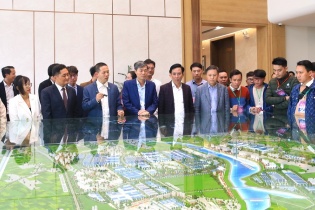 KCN Liên Hà Thái đón doanh nghiệp Hàn Quốc tới tìm hiểu cơ hội đầu tư