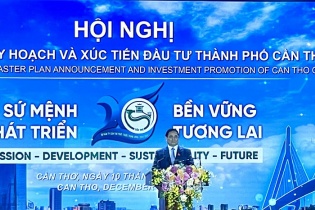 Thủ tướng Phạm Minh Chính dự Hội nghị công bố quy hoạch và xúc tiến đầu tư TP. Cần Thơ