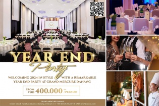 Ưu đãi trọn gói tiệc cuối năm tại Grand Mercure Danang