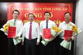 Nguyên Phó chủ tịch UBND quận Tân Bình (TP.HCM) giữ chức Phó giám đốc Sở Xây dựng Long An