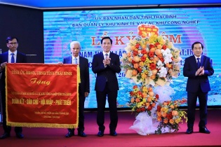 Xây dựng Khu kinh tế Thái Bình thành trọng điểm, động lực phát triển kinh tế của tỉnh