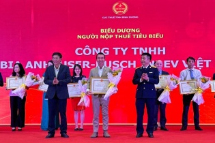 AB InBev Việt Nam được biểu dương người nộp thuế tiêu biểu 2020 - 2022