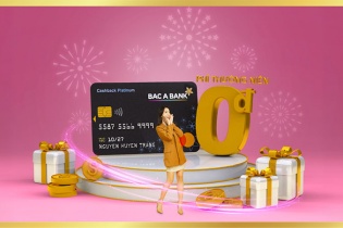Ưu đãi chào Xuân 2024 - Miễn phí thường niên 2 năm đầu với thẻ tín dụng BAC A BANK