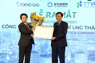 Thành lập Công ty cổ phần Điện khí LNG Thái Bình