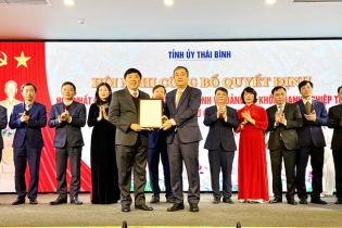 Thái Bình: Hợp nhất Đảng bộ Khối Doanh nghiệp và Đảng bộ Khối Các cơ quan tỉnh