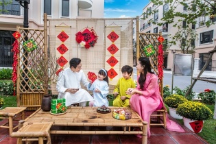 Không khí rộn ràng đón Tết đầu tiên tại nhà mới, check-in vạn cảnh đẹp tại “Quận Kinh Đô” 
