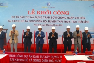 Green i - Park đầu tư xây dựng trạm bơm chống ngập Mai Diêm, Thái Thụy