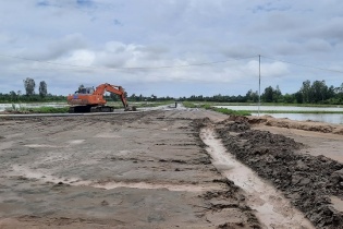 Thiếu cát san lấp, 3 dự án giao thông trọng điểm tại TP. Cần Thơ gặp khó khăn