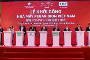 Khởi công nhà máy sản xuất thiết bị y tế 200 triệu USD tại KCN Liên Hà Thái