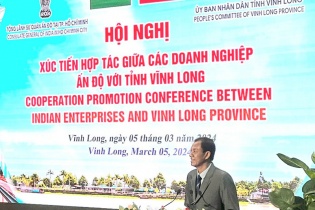Vĩnh Long thúc đẩy quan hệ hợp tác đầu tư, thương mại với doanh nghiệp Ấn Độ