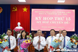 Bạc Liêu có 2 tân Phó chủ tịch UBND tỉnh