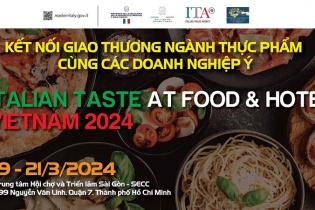 Cơ hội hợp tác cùng các doanh nghiệp Ý ngành thực phẩm