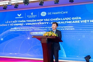 Vinmec - VinUni - GE HealthCare hợp tác đào tạo thực hành y khoa chuẩn quốc tế