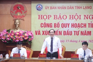 Lạng Sơn sẽ tổ chức Hội nghị công bố Quy hoạch tỉnh và Xúc tiến đầu tư năm 2024