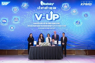 VitaDairy và KPMG Việt Nam ký kết hợp tác khởi động dự án chuyển đổi số V-UP