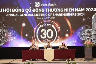 ĐHĐCĐ 2024: SeABank đặt mục tiêu tăng trưởng 28%, tăng vốn điều lệ lên 30.000 tỷ đồng