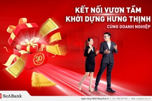 SeABank kết nối hưng thịnh, tri ân khách hàng doanh nghiệp nhân 30 năm thành lập