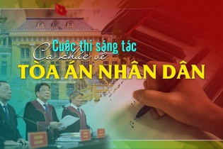 Hưởng ứng cuộc thi sáng tác ca khúc về Tòa án nhân dân