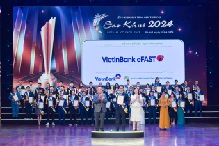 VietinBank đạt 2 Giải thưởng Sao Khuê năm 2024