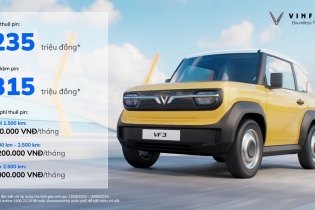 VinFast VF 3: Chi phí sở hữu bằng nửa xe xăng, vận hành rẻ ngang xe máy