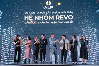 An Lập Phát ra mắt hệ nhôm Revo chịu áp lực cực hạn tương đương bão cấp 15