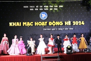 Nhà văn hóa Thiếu nhi Thái Bình cùng doanh nghiệp hưởng ứng Tháng hành động vì trẻ em