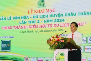 Khai mạc Tuần lễ Văn hóa - Du lịch huyện Châu Thành lần 2/2024