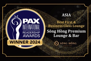 Sông Hồng Premium Lounge & Bar - Phòng khách hạng nhất và hạng thương gia tốt nhất châu Á
