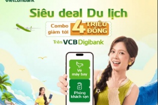 Combo ưu đãi Vé máy bay - Khách sạn trên VCB Digibank