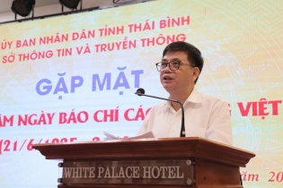 Thái Bình gặp mặt kỷ niệm 99 năm ngày Báo chí cách mạng Việt Nam