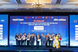 Tôn Nam Kim - Top 2 Doanh nghiệp Sáng tạo và Kinh doanh Hiệu quả và Tôn Zinmag® tiếp tục nhận giải Product of the year 2024