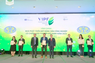 Tập đoàn Hoàng Quân được vinh danh tại Diễn đàn Bất động sản công nghiệp Việt Nam 2024