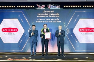 Dai-ichi Life Việt Nam đạt danh hiệu “Top 10 Công ty Bảo hiểm Nhân thọ uy tín năm 2024”