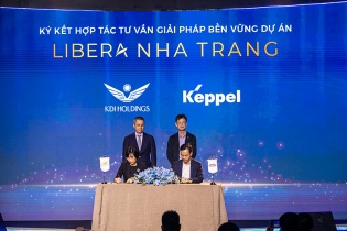 KDI Holdings ký kết hợp tác với Keppel EaaS cùng phát triển bền vững cho Libera Nha Trang
