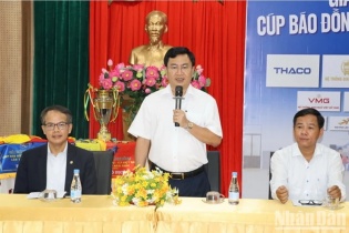 C.P. Việt Nam tiếp sức Giải bóng đá nhi đồng Đồng Nai