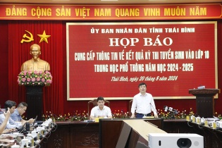 Thái Bình: Kết luận thanh tra về kết quả kỳ thi tuyển sinh vào lớp 10 THPT năm học 2024 - 2025