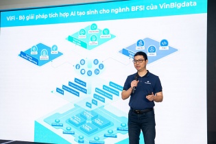 VinBigdata ra mắt ViFi - Giải pháp AI tạo sinh toàn diện cho ngành tài chính - ngân hàng - bảo hiểm