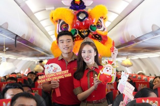 [Ảnh] Vietjet dành tặng các bạn nhỏ Tết Trung thu ấm áp 