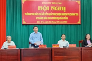 Hiện thực hóa khát vọng “Đồng Khởi mới” của Bến Tre