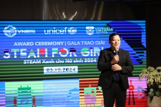 Chung kết "STEAM for Girls": Giải pháp kiến tạo tương lai từ nữ sinh