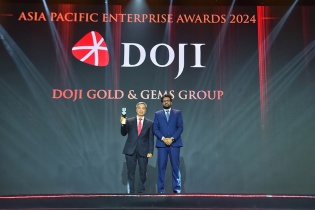 DOJI được công nhận "Doanh nghiệp xuất sắc châu Á"