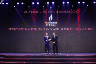 PV Drilling nhận giải thưởng kép tại Lễ trao giải Asia Pacific Enterprise Awards năm 2024