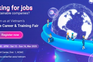 Vietnam Career & Training Fair 2025: Hàng ngàn cơ hội việc làm và chương trình phát triển nghề nghiệp bền vững