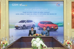 Một doanh nghiệp Việt đem 10% tổng tài sản thuê, mua 2.200 ô tô điện VinFast