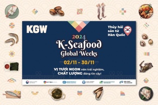Hải sản Hàn Quốc vươn tầm thế giới tại K-Seafood Global Weeks