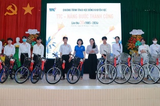 Trao học bổng “TTC - Nâng bước Thành công” lần thứ 39 năm 2024