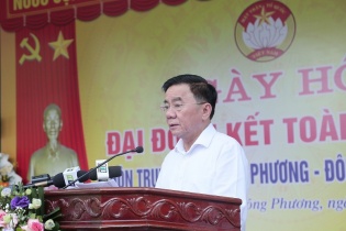 Thường trực Ban Bí thư Trần Cẩm Tú dự ngày hội đại đoàn kết tại Thái Bình