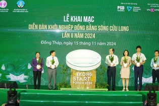 Đồng Tháp khai mạc Diễn đàn Khởi nghiệp Đồng bằng sông Cửu Long lần II năm 2024