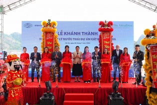 Khánh thành nhà máy xử lý nước thải tại dự án Cát Bà Amatina